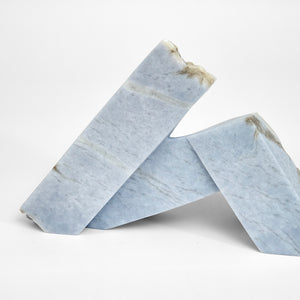 Blue alabaster GRAPHIC FIGURE