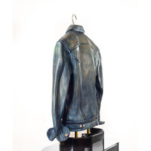 STONE SCULPTURE OF A DIESEL JEAN JACKET