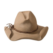 LIMESTONE SCULPTURE STETSON HAT / AMERICAN COWBOY