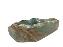 TURQUOISE ONYX SEVEN INCH RECTANGULAR CENTERPIECE