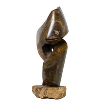STONE SCULPTURE TWISTED UP
