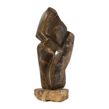 STONE SCULPTURE TWISTED UP