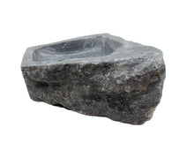 RARE CHARCOAL GRAY MARBLE BOWL
