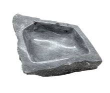 RARE CHARCOAL GRAY MARBLE BOWL