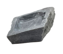 RARE CHARCOAL GRAY MARBLE BOWL