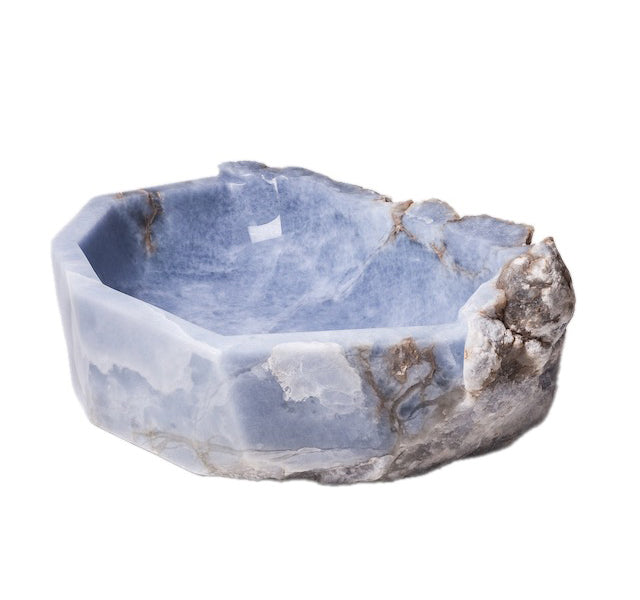 STONE LAVENDER CENTERPIECE