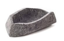 black and white stone centerpiece