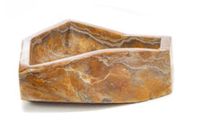 BOWL CARVED OUT OF STONE