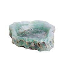 FLUORITE STONE DECORATIVE BOWL