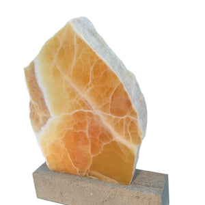 FLAME / HONEYCOMB CALCITE