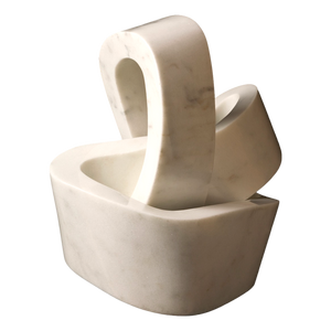 MARBLE L HEART KNOT